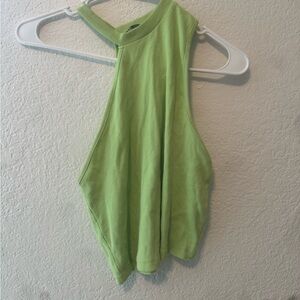 Unique Zara Green Tank Top